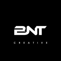 BNT Letter Initial Logo Design Template Vector Illustration