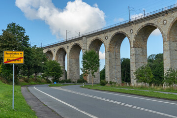 Altenbekener Viadukt (Bekeviadukt) in Altenbeken, Nodrhein-Westfalen
