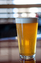 Refreshing, Cold Glass of Beer, Belgian White