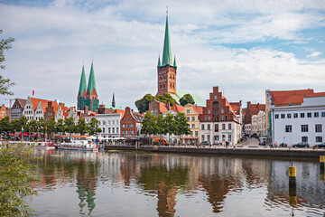 Fototapeta premium Luebeck town