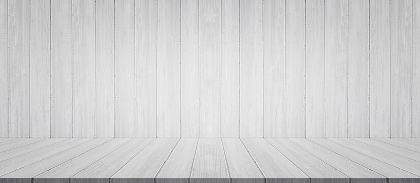 White wood shelf background