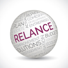 French economic recovery theme sphere