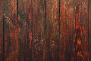 Vintage brown wood background texture. Old painted wood wall