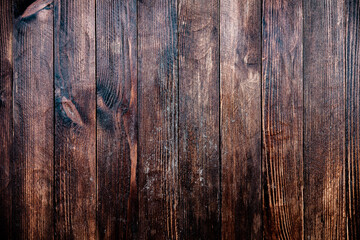 Vintage brown wood background texture. Old painted wood wall