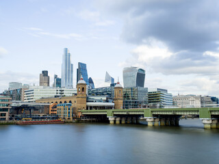 River Thames and City of London, UK