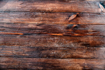 Vintage brown wood background texture. Old painted wood wall