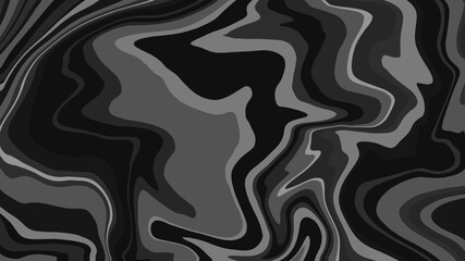 marble texture background by ink technique. abstract black and grey tone color can be used for wallpaper. 2D fluid flow background for luxury and minimal concept.