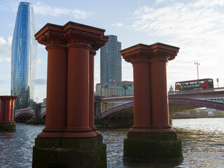 Architecture, River Thames, London, UK
