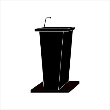 recommend clip art: Podium Icon, Dias Icon, Tribune Icon