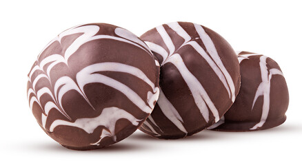 Three chocolate candies