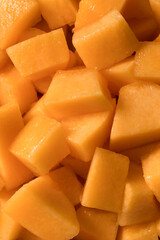 Homemade Raw Organic Cantaloupe