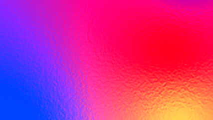 Abstract blue red and purple light neon fog soft glass background texture in pastel colorful gradation.