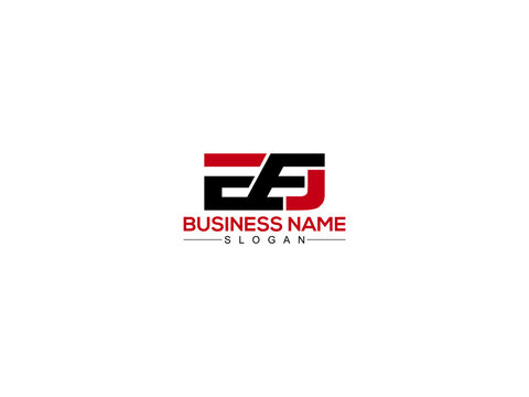 EEJ Logo And Illustrations Design For Business