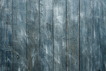 Naklejka premium Vintage blue wood background texture. Old painted wood wall