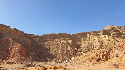 mountains in the desert