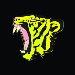 illustration of a tiger