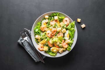 Shrimp Caesar Salad