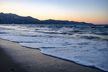 Sonnenuntergang am Meer auf Kreta (Griechenland)
