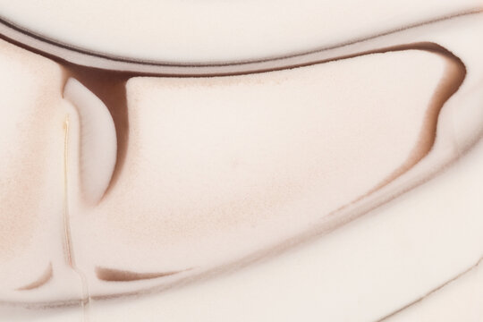 Macrophotography of a cut and polished piece of Willow Creek jasper from Idaho. Jasper is a form of chalcedony