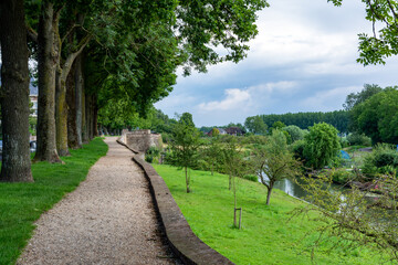 Views of little ancient town with big history Buren, Gelderland, Netherlands