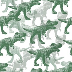 dinosaur seamless pattern