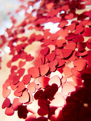 hearts confetti