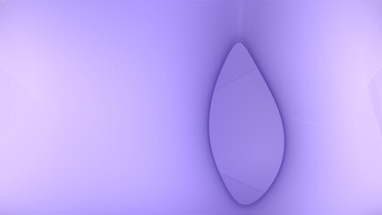 Flowing poster cover with modern purple gradient color