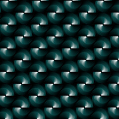 abstract pattern design in green gradient colors, background and texture