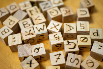 英語のサイコロ