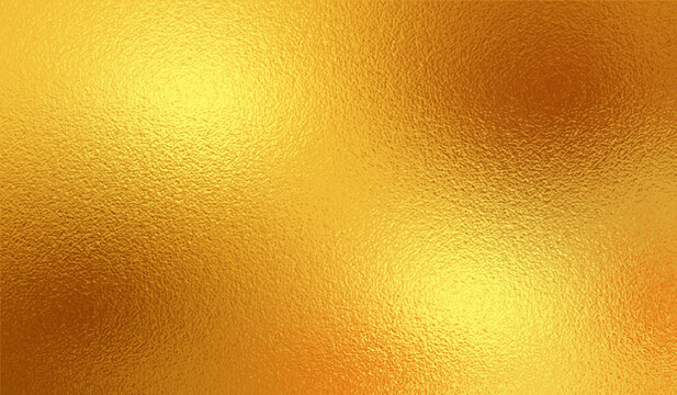 Abstract background on Gold color. Trendy color of the year 2021. Swatch gold background coloring in trends color. Metallic effect sparkle texture foil. Backdrop glitter design for prints. Vector