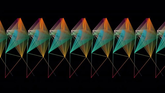 Dancing Colorful Plexus Show Background.
Background Loop for VJs, background , projection , nightclub , friday night party , LED screen , techno music display , edm music video and background present.
