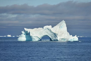 Rolgordijnen Greenland.Icebergs. Icefiord, UNESCO world heritage. Located one and a half kilometers south of Ilulissat. © Oleksandr Umanskyi