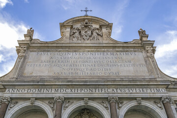 Monumental Fontana dell’Acqua Paola, or Il Fontanone (