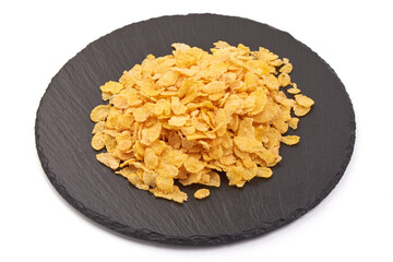 Cornflakes, isolated on white background