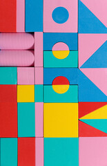 color shapes texture, fancy constructor