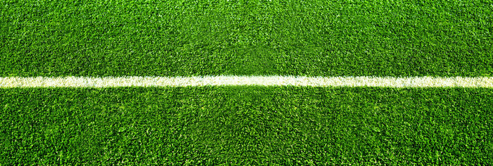 Football field, horizontal banner. Sporty concept.