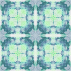 Aquarelle Seamless Ornament. Air Endless