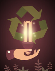 Eco, plastic, illustration, ecology, eco life