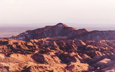 Desert, mountains, landscape