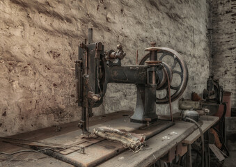 Old sewing machine
