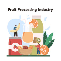 Fruit farming industry. Idea of agriculture and cultivation. Organic harvest