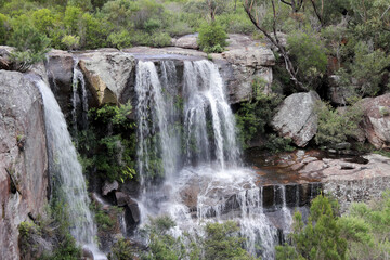 Fototapeta na wymiar Madden's Falls, Dharawal National Park NSW Australia
