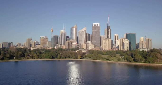 Sidney Australia Aerial Drone Footage 4K