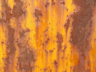 Rusty iron wall texture background


