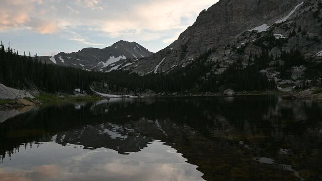 Sunset at Pear Lake