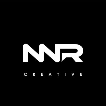 NNR Letter Initial Logo Design Template Vector Illustration