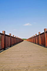 Obraz premium Wooden bridge