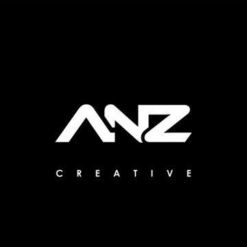 ANZ Letter Initial Logo Design Template Vector Illustration