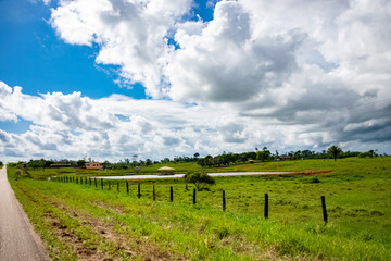 field and sky