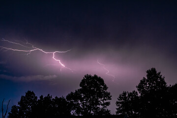 First shot of lightning. 